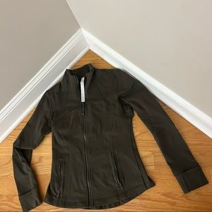 Lululemon Define Jacket Luon Dark Olive Size 8